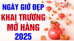 Chọn ngày khai trương