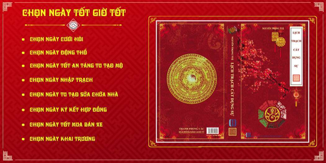 Hình ảnh báo giá các mục cần chọn ngày giờ tốt